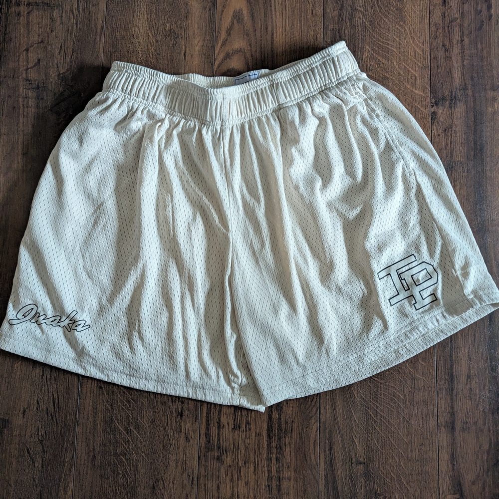 Inaka Power Cream Mesh Shorts